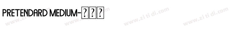 Pretendard Medium字体转换 Pretendard Medium字体转换
